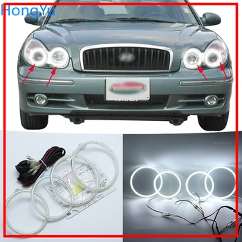 

for Hyundai Sonata 2002 2003 2004 2005 Smd Led Angel Eyes kit Excellent Ultra bright illumination DRL Daytime running lights