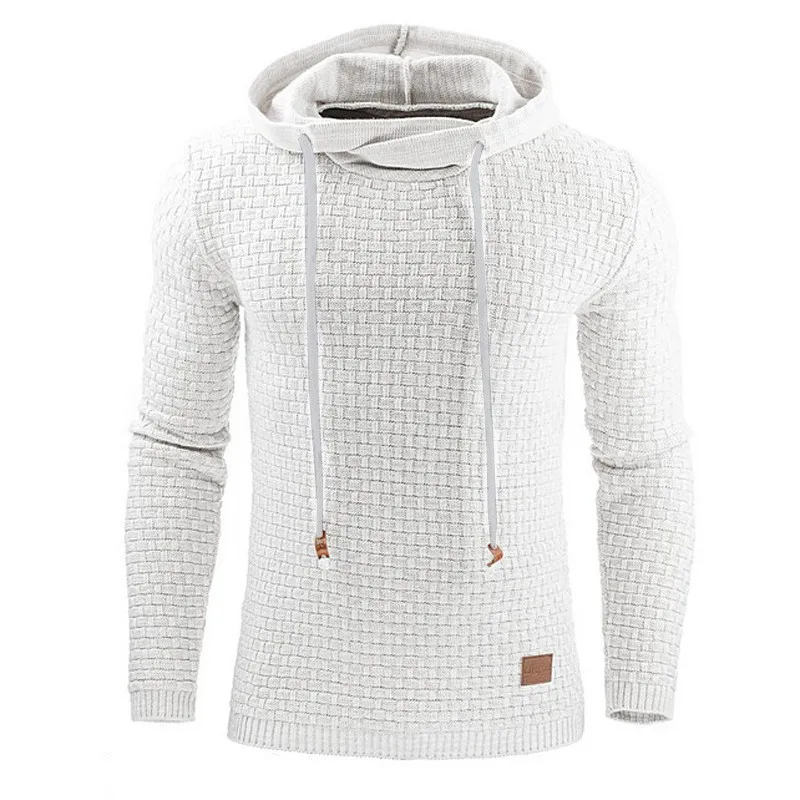 2019 Hot Sale Sweater Men Autumn Winter Warm Knitted Men's Hooded Sweater Casual Pullover Cotton Coat Pull Homme Sweatshirt 2019 Hot Sale Sweater Men Autumn Winter Warm Knitted Men's Hooded Sweater Casual Pullover Cotton Coat Pull Homme Sweatshirt