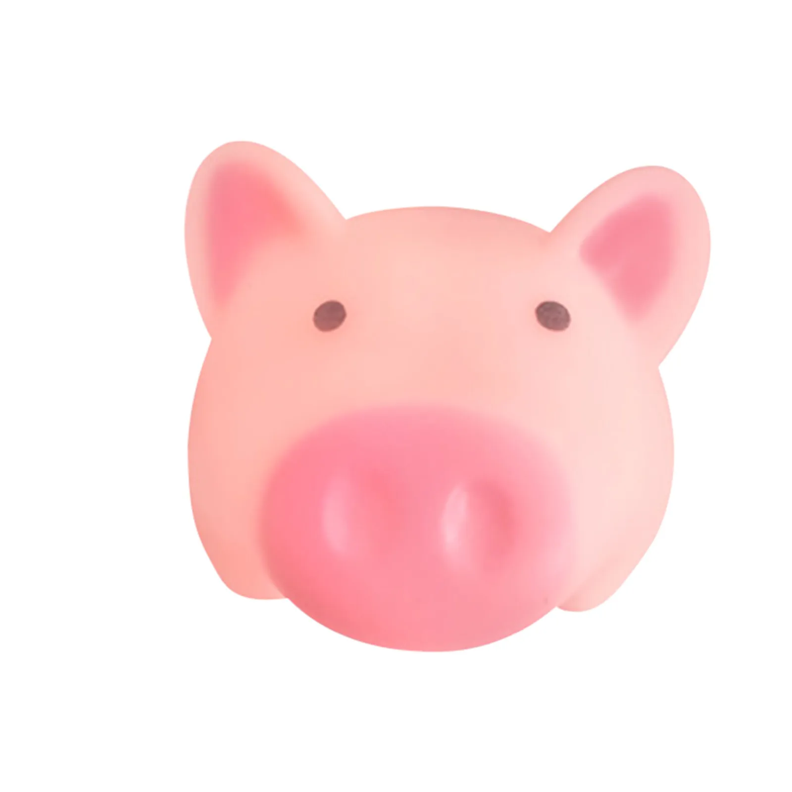 

1PCS New Cute Kawaii Toys Pink Screaming Rubber Pig Pet Toys Squeak Squeaker Chew Gift Home Decorations Funny Toy Gift