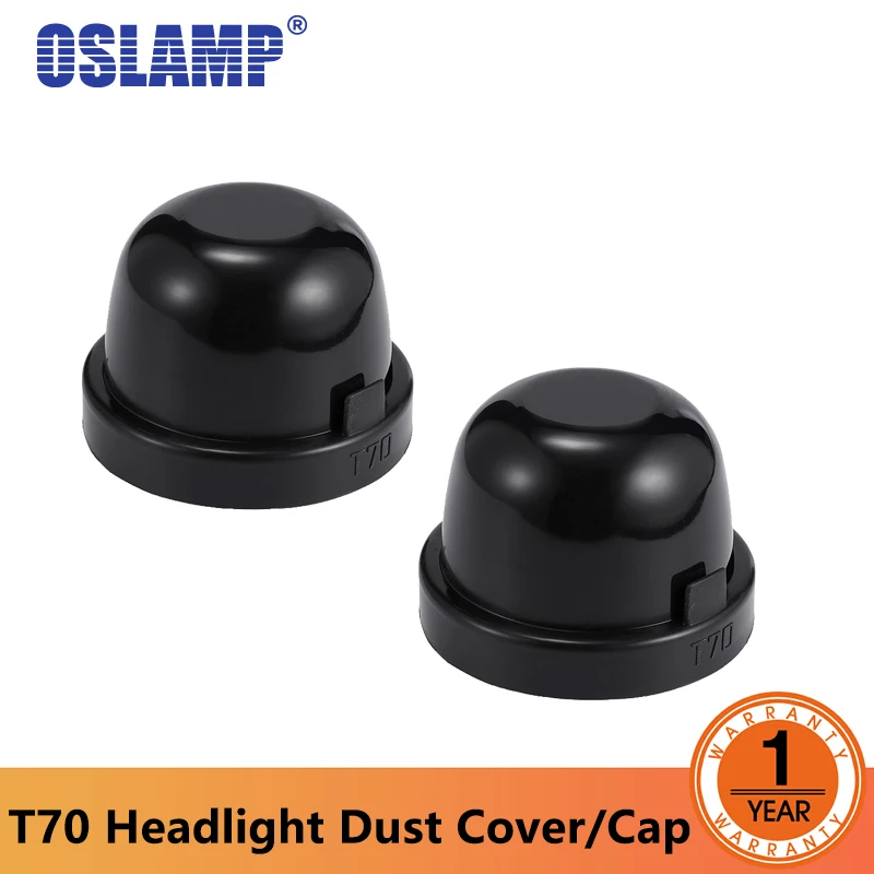 Oslamp T70 Hid Led Headlamp Bulb Dust Cover Lamp 70mm Rubber Car