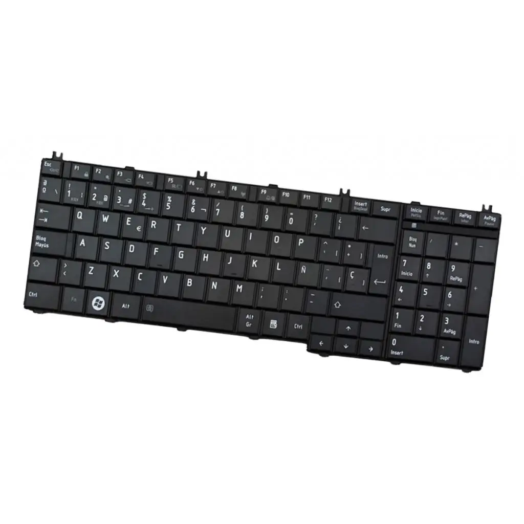 Испанский раскладка для замены портативных ПК Клавиатура для ноутбука Toshiba Satellite C650 C655 C655D C660 C665 C670 L650 L655 L670 L675 L750 L755