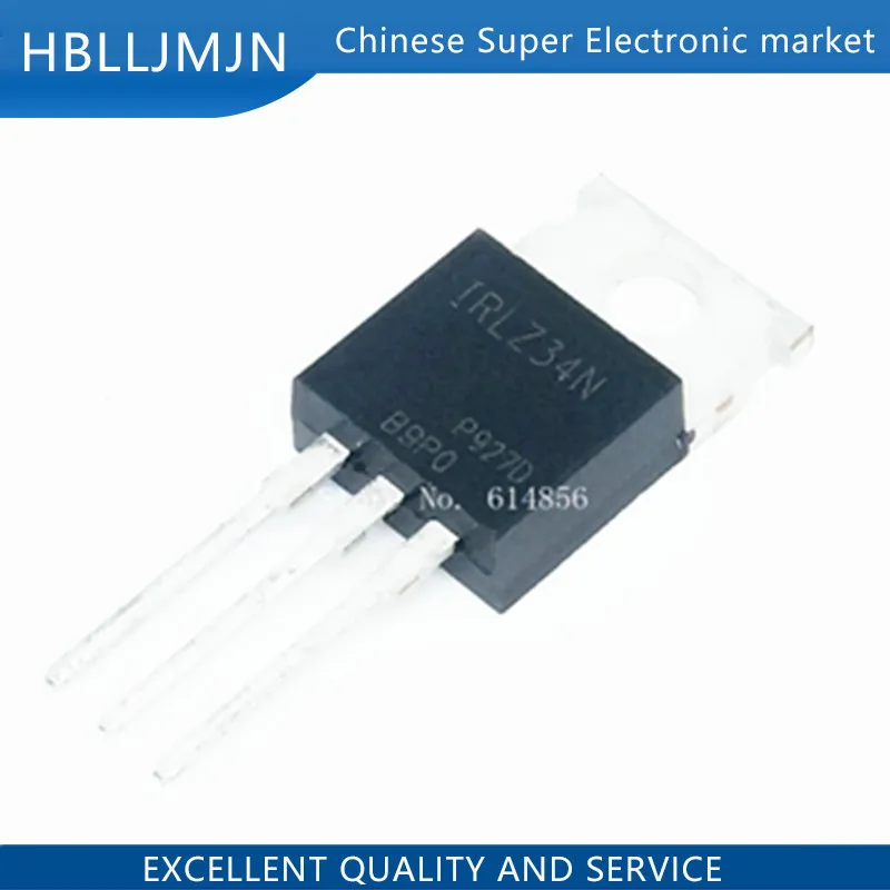 10PCS IRLZ34N IRLZ34 55V 30A TO 220AB| | - AliExpress