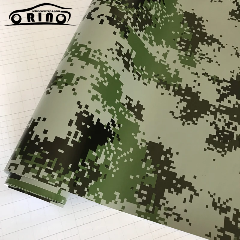 Army Green Digital Vinyl Film Sticker-2