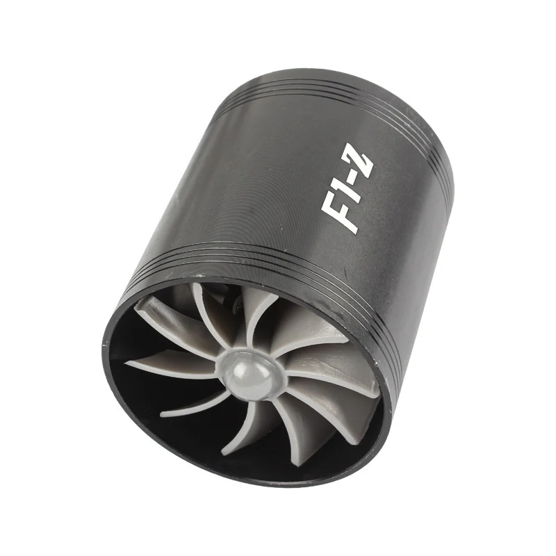 New Car Modified Metal Double-sided Turbine F1-Z Air Intake Turbine Engine Turbocharger High-quality Car Modified Accessory
