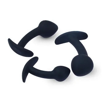 Silicone anal butt plug wearable stimulation ball dildo prostate massage penis fake insert G spot unisex toy for man women 5