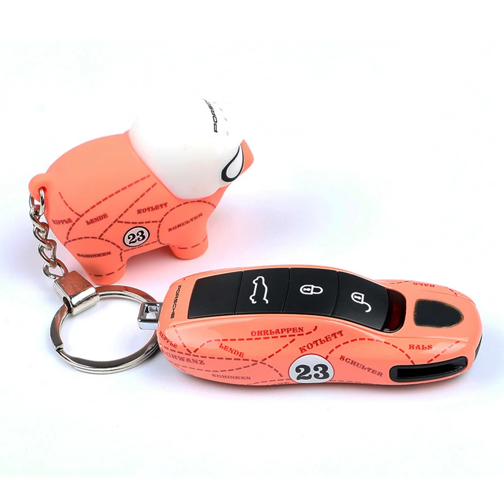 

Nice Touch Car key Set Case keyfob For Porsche Boxster 986 987 Cayman Panamera Macan Cayenne 911 970 997 981 991 92A Key Pouch