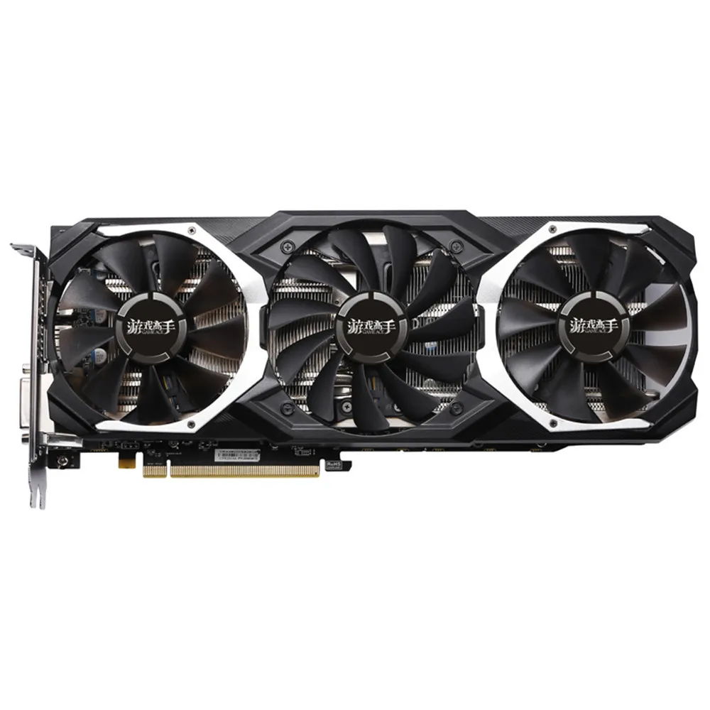 Yeston Radeon RX580 8GB GDDR5 PCI Express x16 3,0 видеоигровая видеокарта внешняя видеокарта для рабочего стола