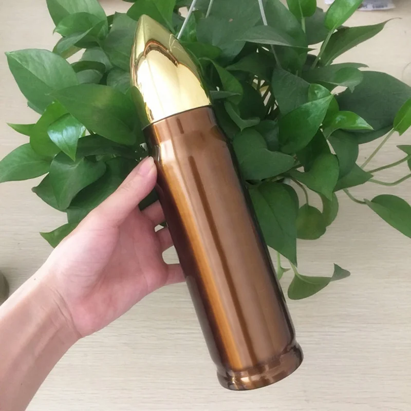 

1 Pcs 500/1000 Ml Travel Drink Bottle Bullet Thermos Stainless Steel Thermos Water Bottle Insulation Vacuum Cup Mug Thermal Mug