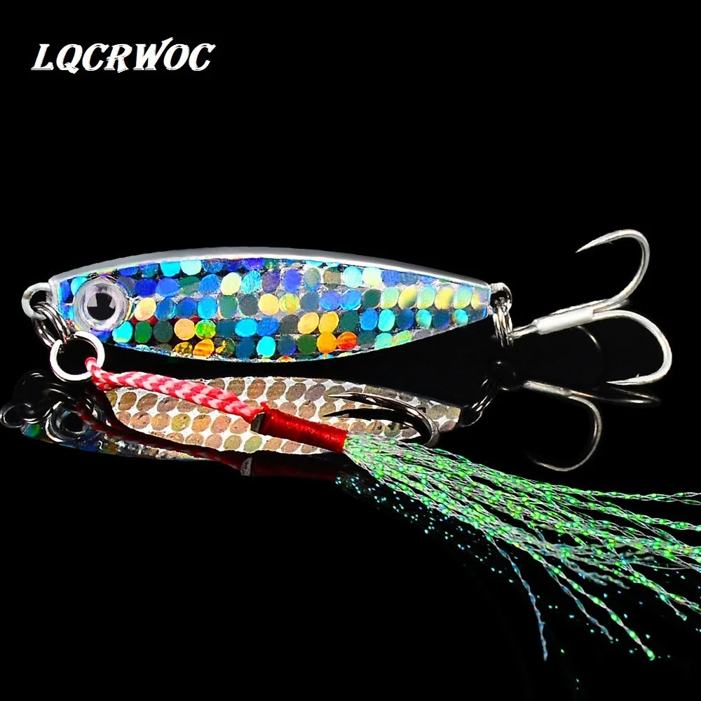 HOT NEW ice fishing jigging lure 7g 10g 15g 20g 30g whopper plopper