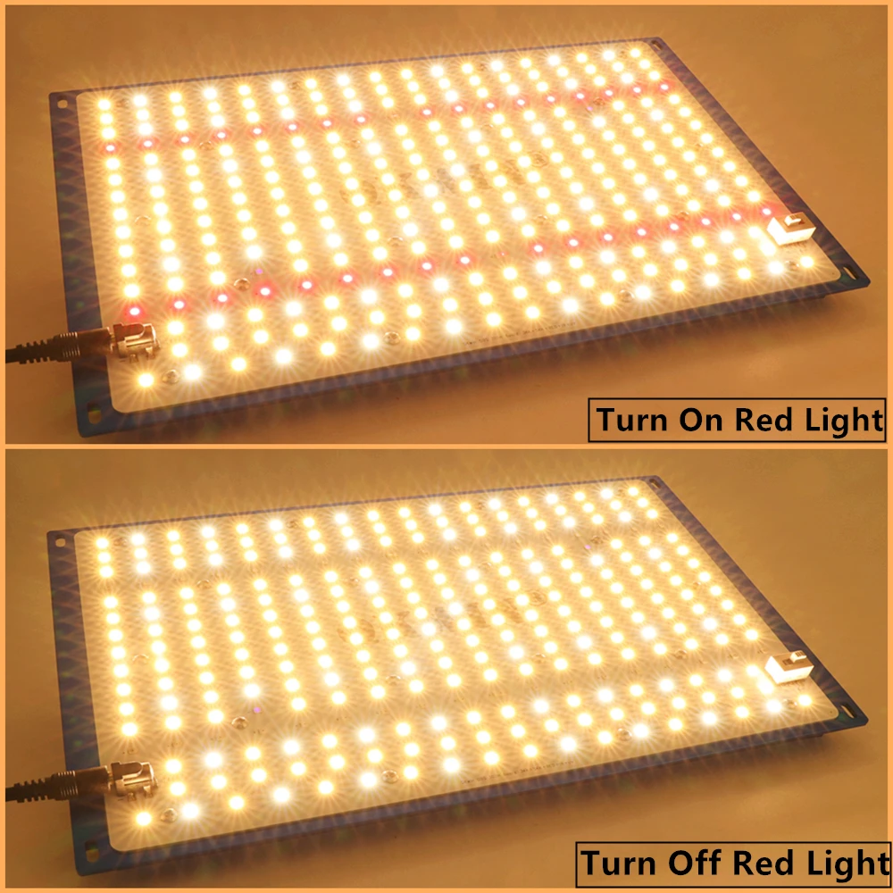 Lm301B 240W Quantum Board LED Grow Light Full Spectrum 2.9Umol/J bead DIY with red light on/off switch