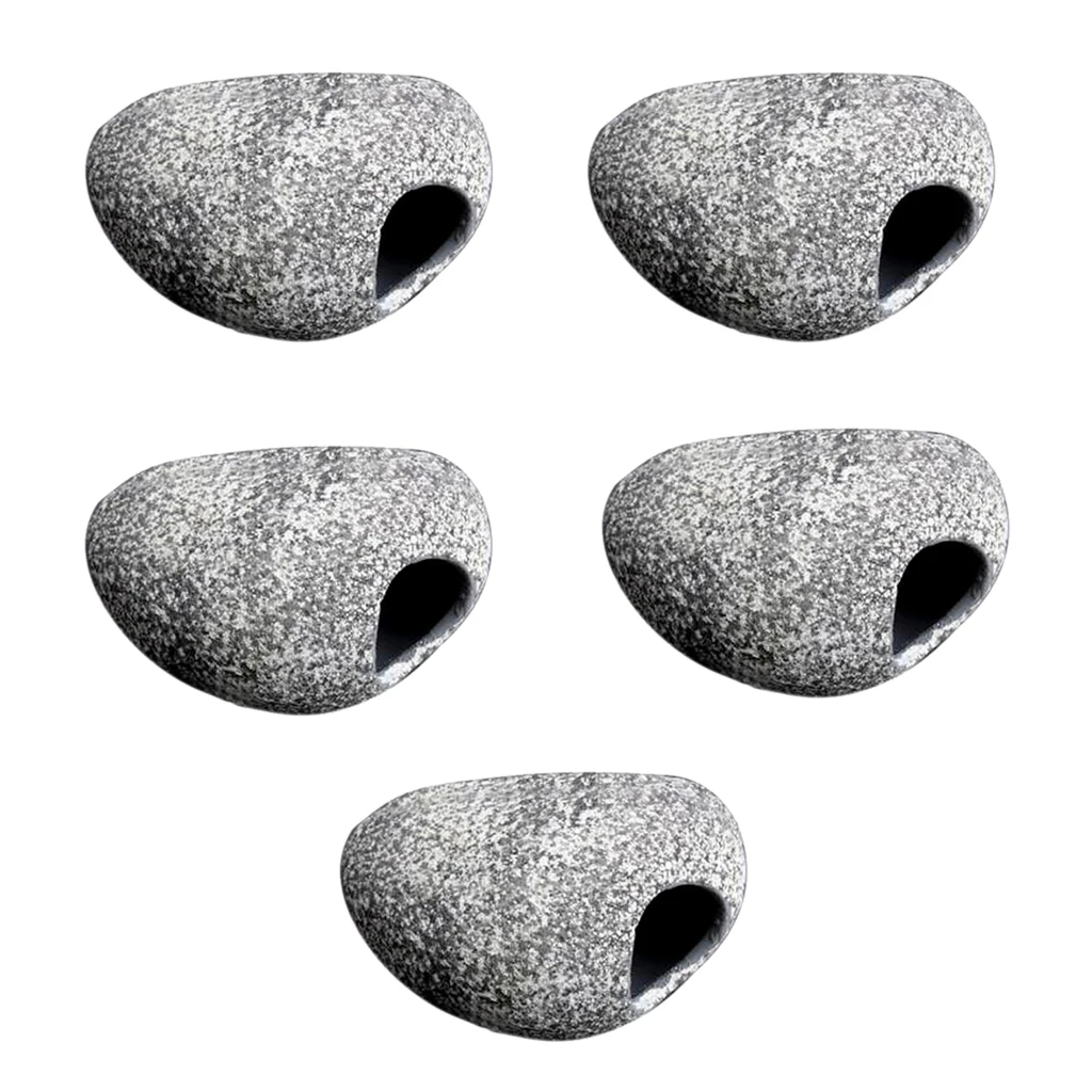 Pack 5 Fish Cichlids Breeding Stone Hiding Rock Cave Aquarium Pack 5 Fish Cichlids Breeding Stone Hiding Rock Cave Aquarium