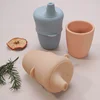 Portable Drinkware Baby Food Storage Snacks Cup Infant BPA Free Sippy Cup Silicone Feeding Accession For Kids Christmas gift 4