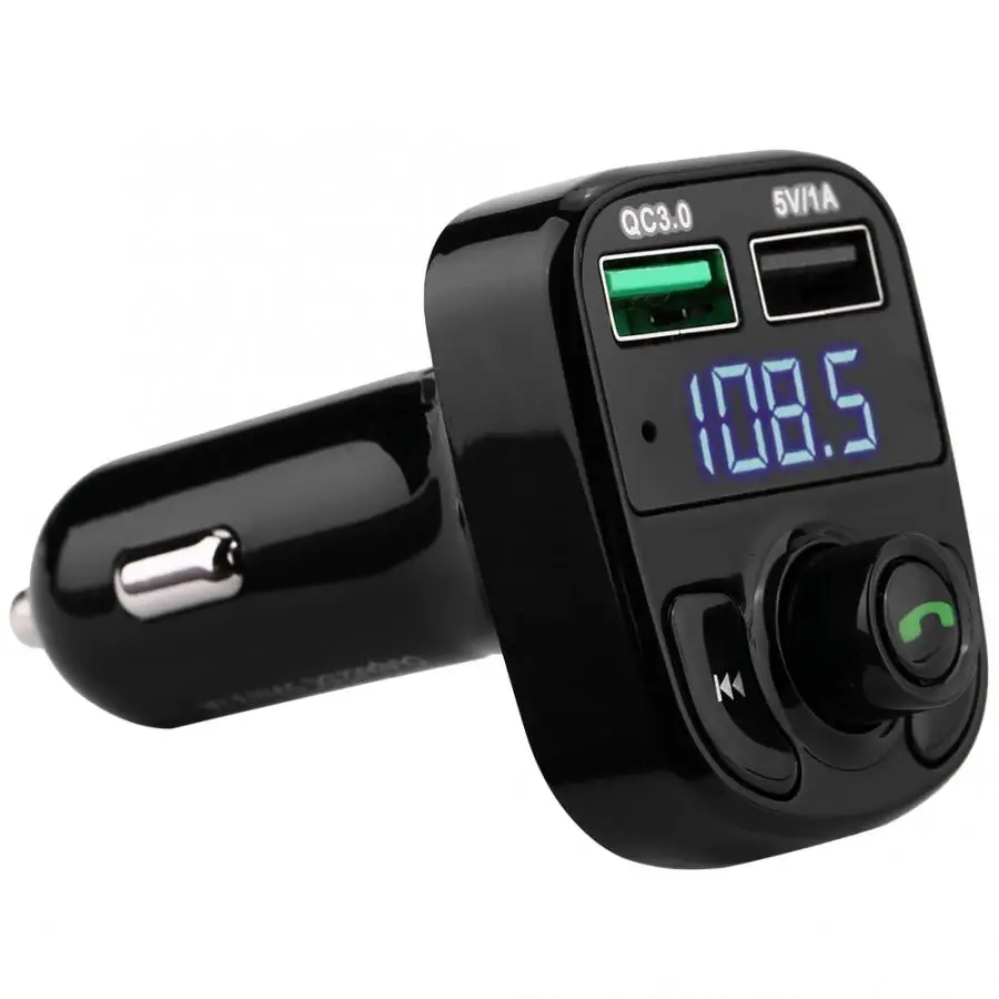 Автомобильный fm-передатчик MP3 шумоподавление Bluetooth fm-передатчик зарядное устройство двойной USB fm-передатчик зарядное устройство авто аксессуары
