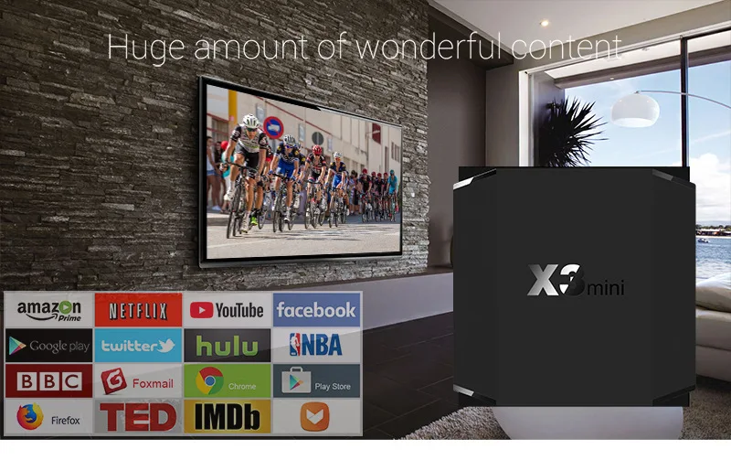 ТВ коробка Ax3mini Amlogic s905x3 WI-FI Media player 4-х ядерный 8K сетевой Декодер каналов кабельного телевидения Netflix Play Store x3 Мини Android 9 IP ТВ коробка