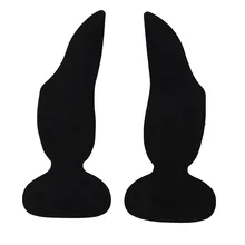 1 пара подушечек на пятке, стелька на заднюю пятку для женщин, защита от волдырей на высоких каблуках с гелевыми вставками и супинатором черного цвета