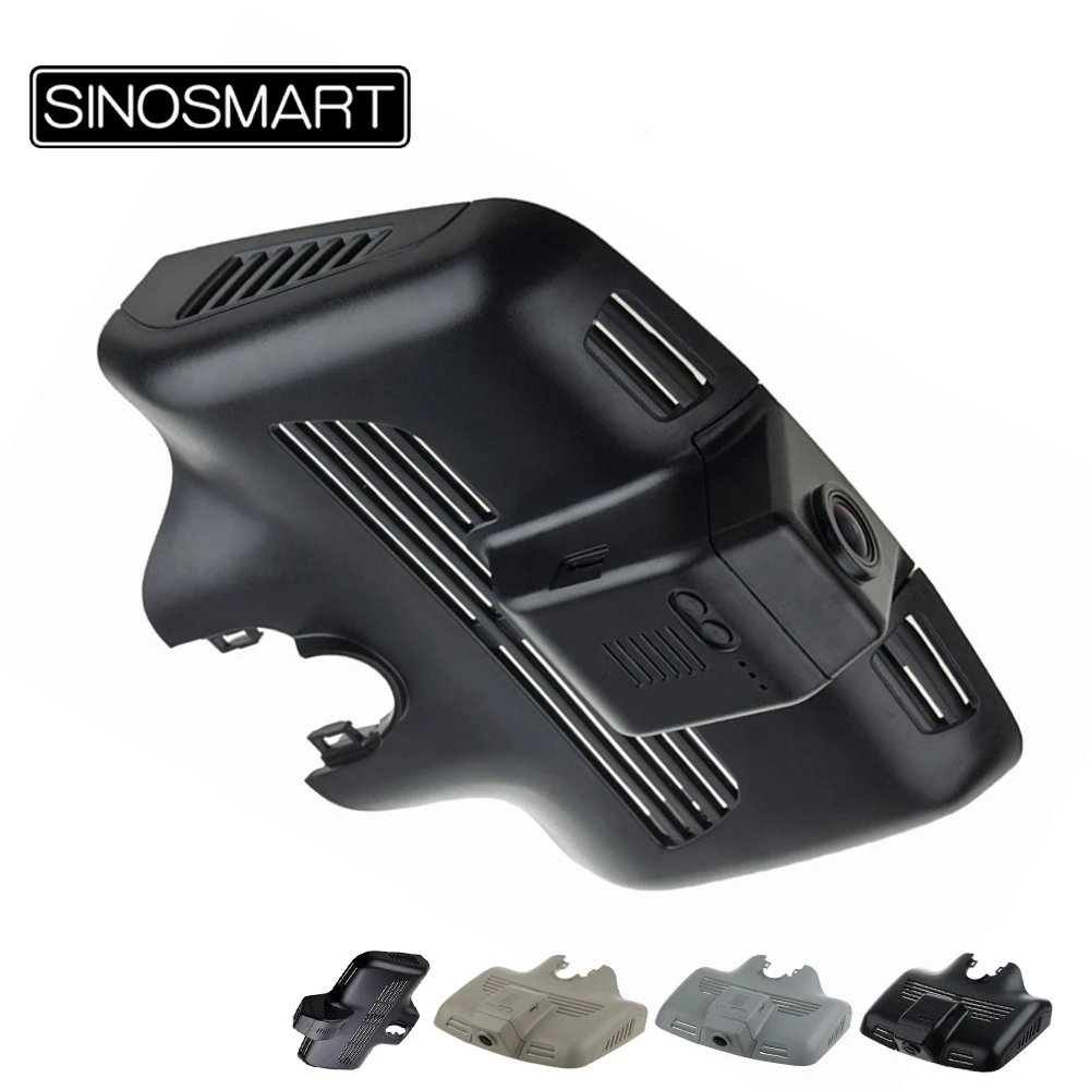 SINOSMART 96672 Wifi DVR камера для Mercedes Benz C Класс W205 C300/GLC 2015 управление от мобильный