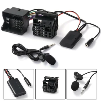 

Car Bluetooth Adapter AUX Cable MIC For Opel CD30 CDC40 CD70 DVD90 5-12V