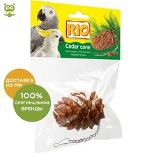 RIO Кедровая шишка для птиц, без характеристик RIO Кедровая шишка для птиц, без характеристик