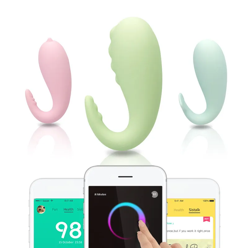 Silicone Monster Pub Vibrator APP Remote Control Bluetooth Wireless G-spot Massage Adult Game Sex Toys USB Charge Adult Toy