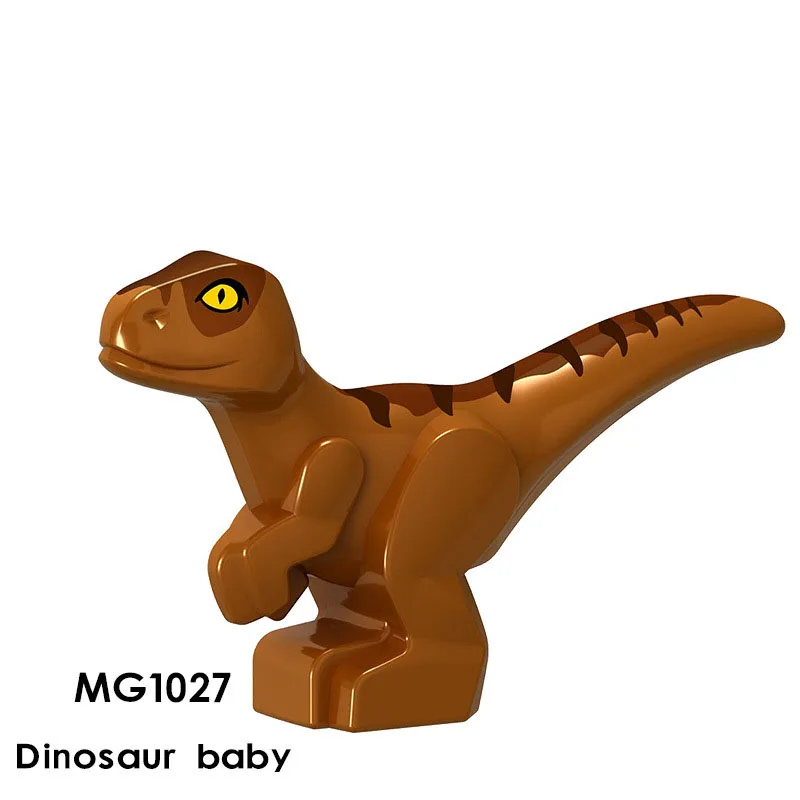 Парк Юрского периода маленькие динозавры индоминус Рекс DIY блоки динозавры тираннозавр рекс крошечные модели строительный блок игрушки для детей
