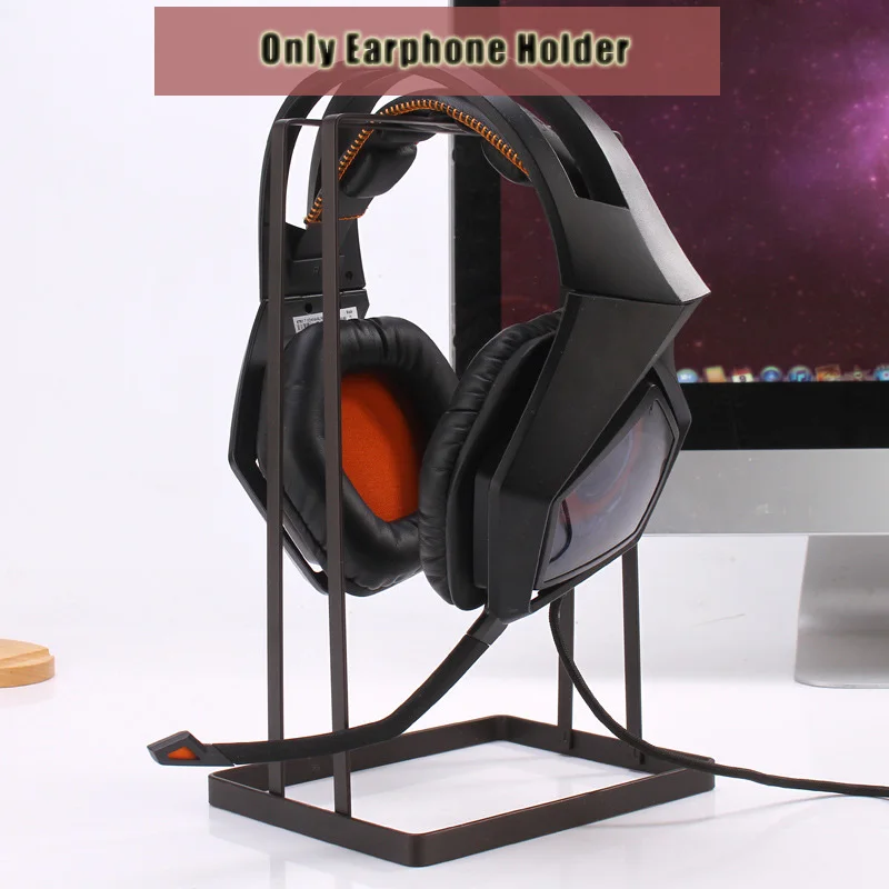 Headphone Holder Bracket Metal Headphone Holder Bracket Creative Office Headphone Bracket Mounted Headset Rack Bracket