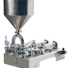 Двойная головка пневматический дозатор крема/паста разливочная машина 50-500 мл