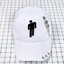 Billie Eilish головные уборы, бейсболки с цепочкой, повседневные женские и мужские кепки, модные летние кепки с заклепками, хип-хоп популярные тренды, певицы