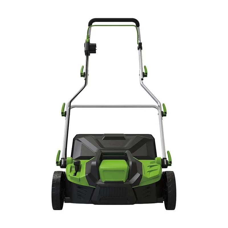 Verticuteermachine, 1219 mm verticuteermachine met 24 verenstalen tanden, gazonverticuteermachine voor ATV of grasmaaier, gazonhark met handgreep voor tuin, boerderij, gras | NL
