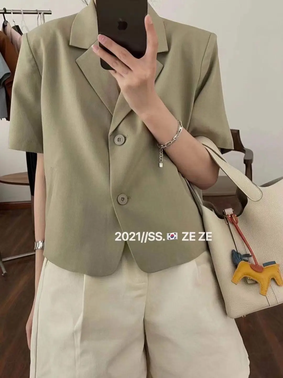 plus size dressy pant suits Blazers Women Leisure Elegant Solid Short Sleeve Chic Ins Korean Fashion Female Tops Office Wear Single Breasted Notched Trendy lawn suits