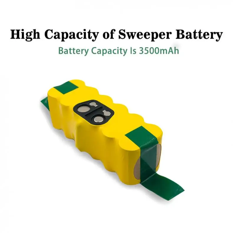 

PALO 14.4V 3500mAh Sweeping Machine Ni-MH Battery with Rechargeable Fit for Irobot Roomba 500 550 560 600 650 700 780 800