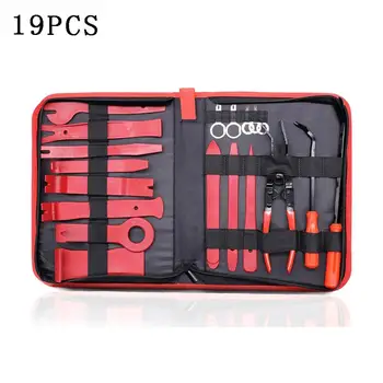 

19PCS Professional Car Trim Removal Tool Set Durable Audio Radio Panel Removal Tool Repair Kit For Car Door Panel Center Console