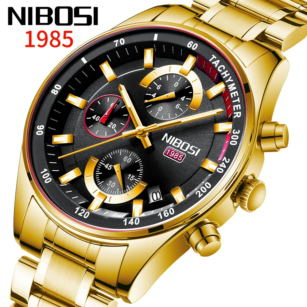 часы мужские 2020 NIBOSI Relogio Masculino Топ бренд класса люкс известный модные
