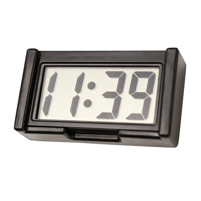 Horloges De Tableau De Bord – Horloge Lumineuse Autocollante Avec Adhésif | Mini Hygromètre Pour Voiture, Camion, Camping-car, Usage Domestique, Horloge De Ventilation Pour Véhicules, Affichage