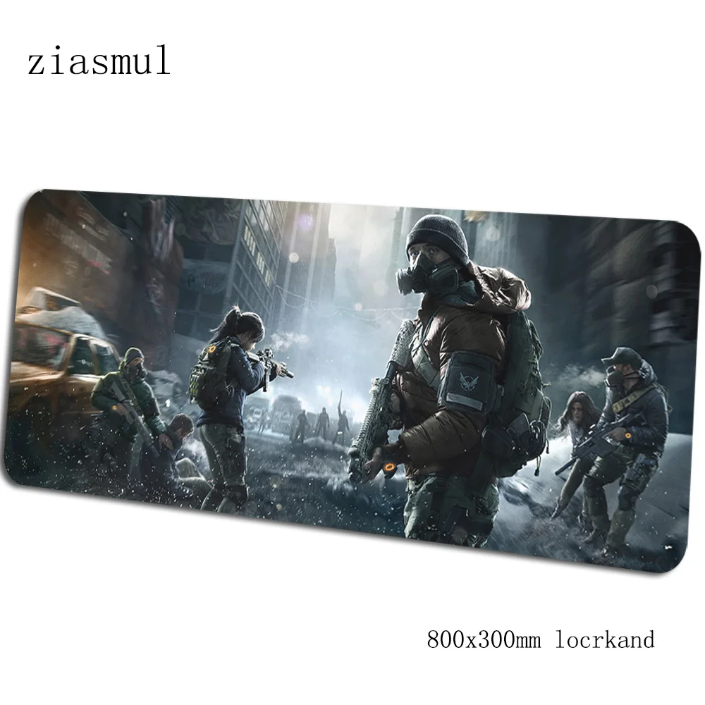 Tom clancy's the division коврик для мыши геймер 800x300x3 мм коврик для мыши notbook игровой коврик для мыши большой коврик для мыши ПК настольный коврик для мыши - Цвет: pattern 5