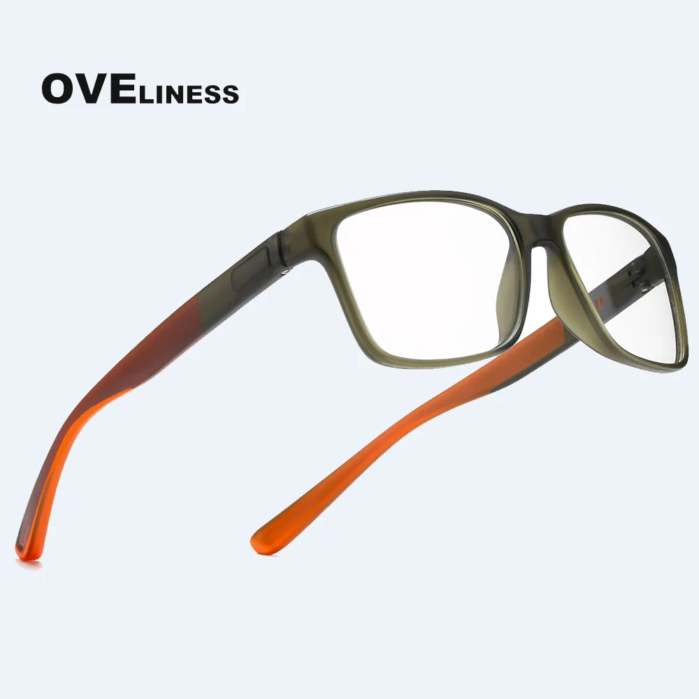 

Fashion tr90 men's eyeglasses eye glasses frame men Optical Myopia Prescription Clear glasses male Full Spectacles eyewear frame