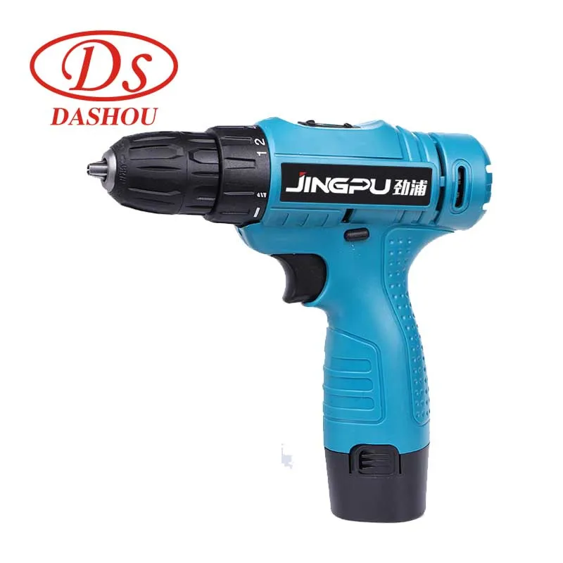 

DS 12.6v Single Speed Electric Drill Charging Pistol Drill Electric Screwdriver JP128-1 Power Tools Electric Screw Driver