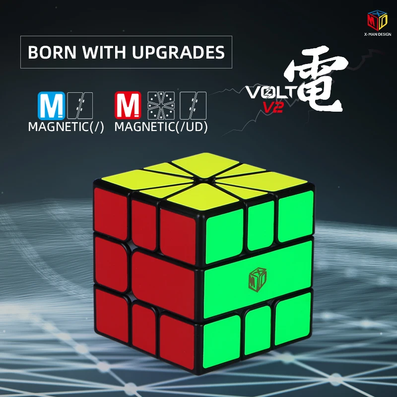 XMD SQ1 QiYi Mofangge volt SQ-1 волшебная головоломка X-Man Design Qifa Square 1 обучающая Развивающая