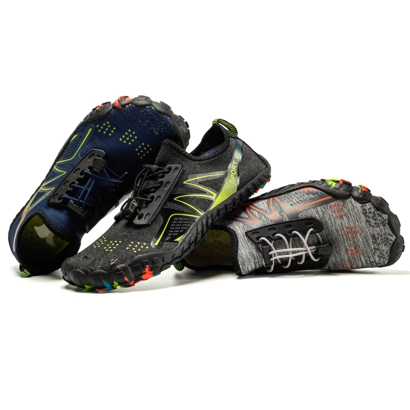 2019 New Unisex Quick Dry Five Finger Swimming Shoes Men Outdoor Breathable Hiking Beach Water Shoes Women Lightweight Sneakers