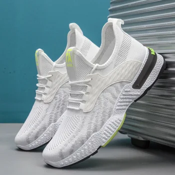 

2020 New Mesh Men Casual Shoes Comfortable Men Shoes Lightweight Breathable Walking Sneakers Tenis Feminino Zapatos Big Size