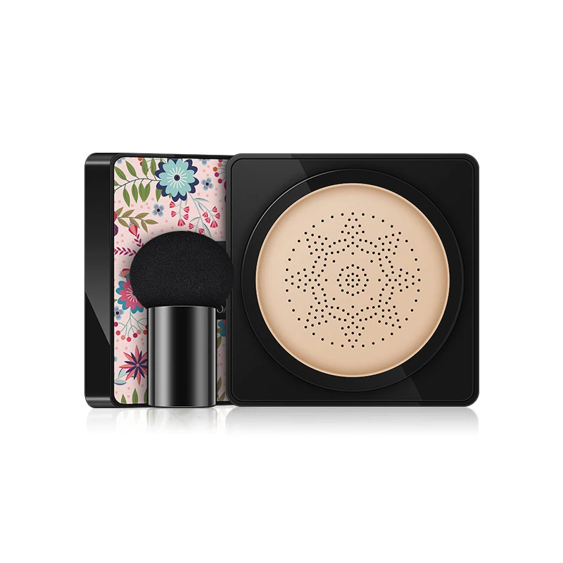 Ivory White BB Air Cushion Foundation корейский Грибная головка CC крем отбеливающий консилер макияж Косметика Водонепроницаемый осветить лицо базовый тон - Цвет: Ivory White