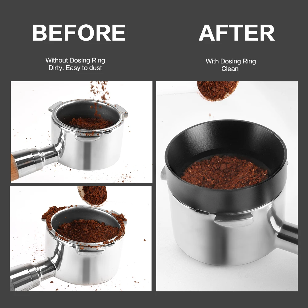 Для Delonghi Cafemasy магнитное антикапельное Дозирующее кольцо 51 мм 53 58 Воронка