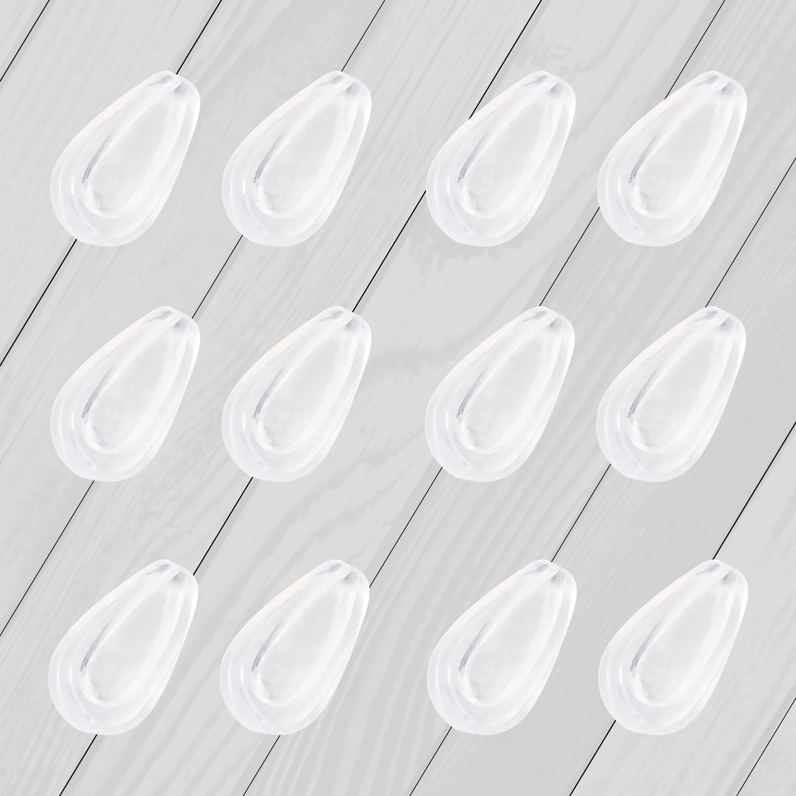 

E.O.S Silicon Rubber Replacement Clear Nose Pads for OAKLEY Lizard 2 OX5120 Frame Multi-Options