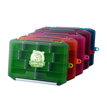 

5-color Lure Storage Box Adjustable Insert Tackle Box Single Layer Fishing Tool Pink Blue Fishing Tackle Boxes