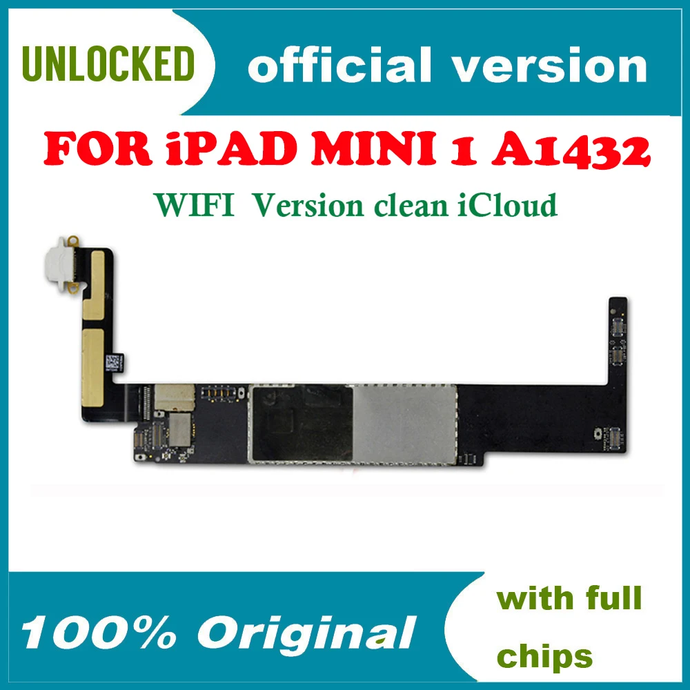 Материнская плата с полными чипами основная поддержкой Wi Fi A1432 A1454 a1455wi для Ipad mini