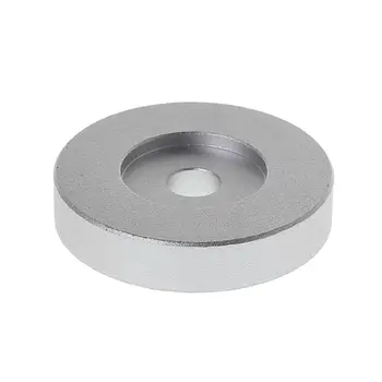 

Record Turntable Adapter 45 RPM Aluminum Silver for 7" Vinyl Technics SL1200 Series