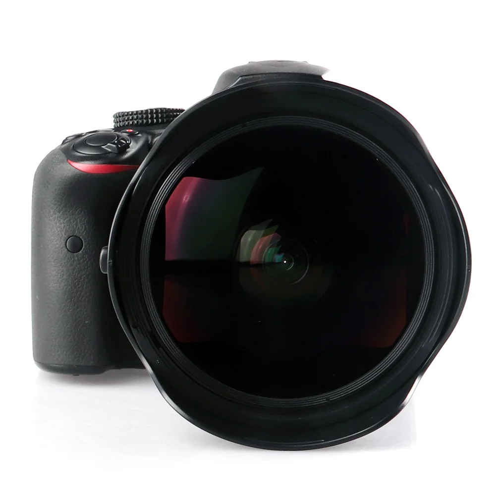 Сверхширокоугольный ручной объектив Lightdow 8 мм F/3 0 для камер Canon полукадр 1200D 760D 750D