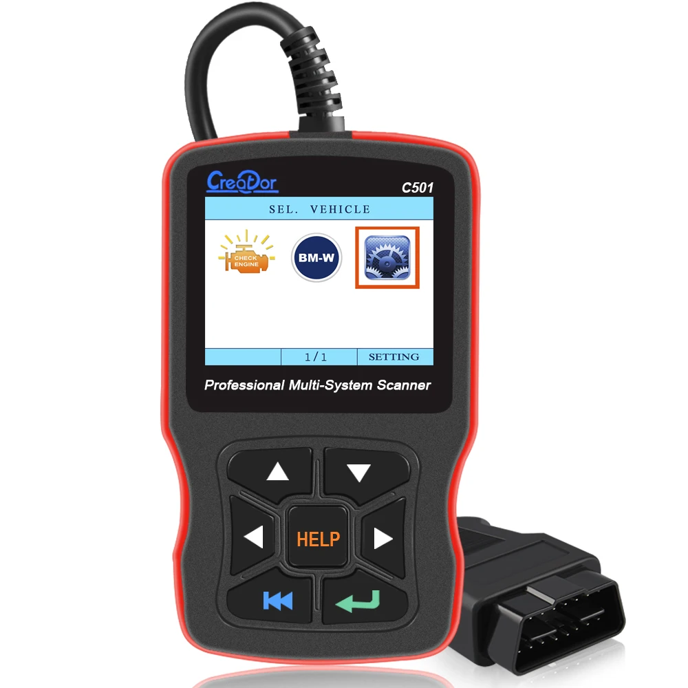 Создатель C501 OBD 2 Автомобильный диагностический сканер для BMW e46 e39 e90 e60 считывания