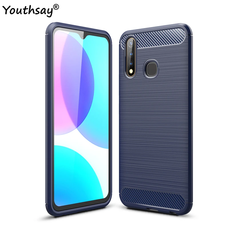 

For Vivo U3 Case Business Style Soft Fundas Silicone Coque Shell Rubber Protective Phone Case For Vivo U3 Y19 Cover For Vivo U3