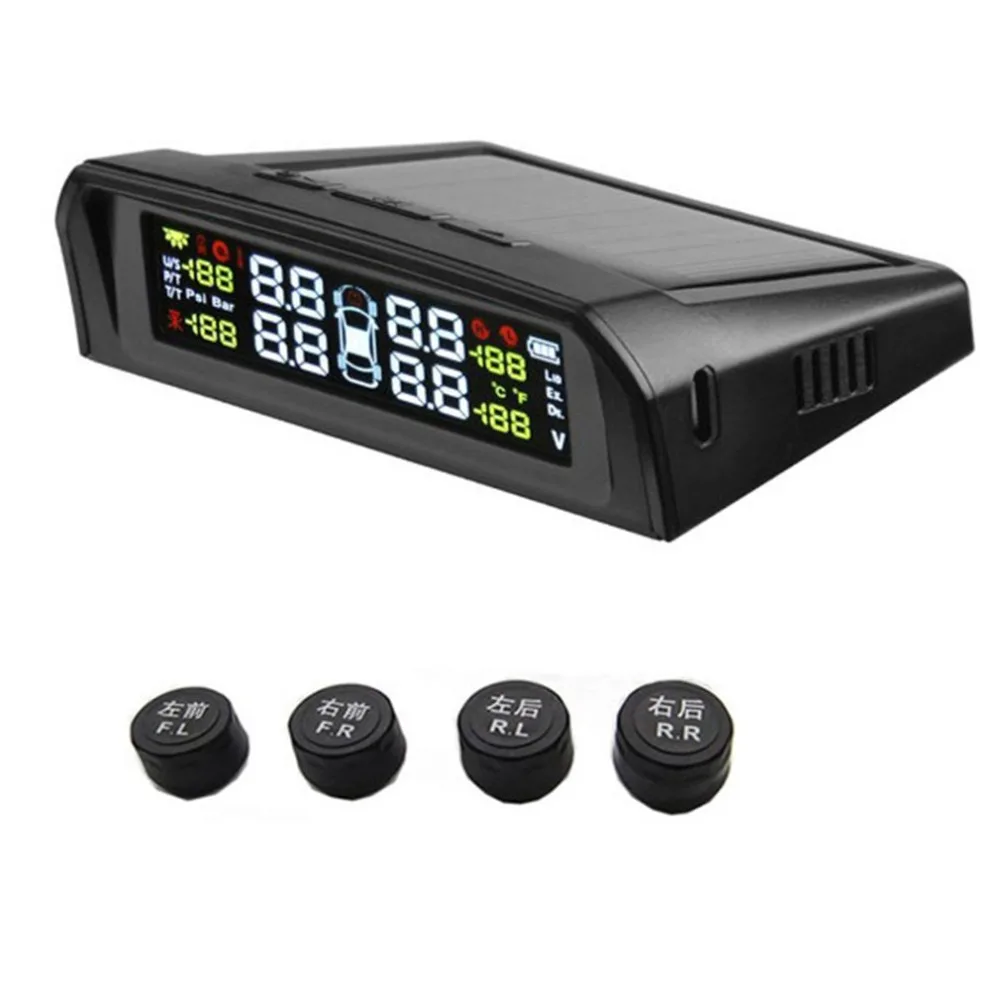 Солнечный Системы Беспроводной шин Давление монитор TPMS шин Давление монитор Автомобильный датчик для шин