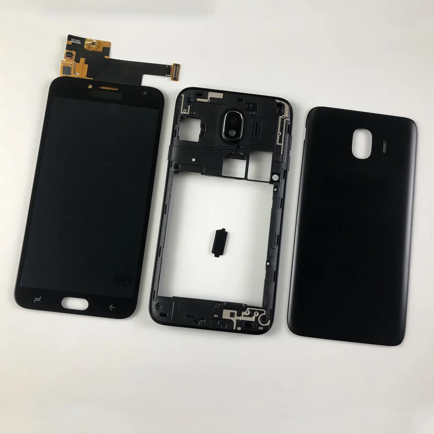 Для Samsung Galaxy J4 2018 SM-J400 ЖК-дисплей сенсорный экран дигитайзер + корпус средняя рамка
